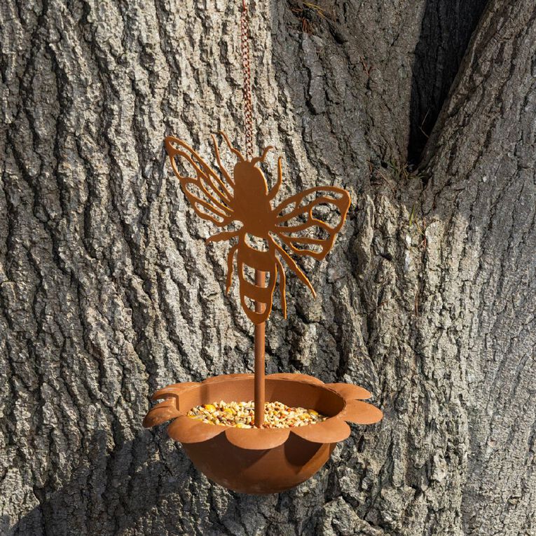 Northcote Pottery Hanging Bee Bird Feeder, , hi-res