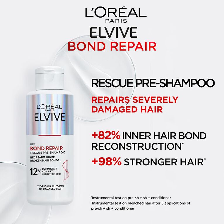 L'Oreal Paris Elvive Bond Repair Pre-Shampoo 200ml, , hi-res