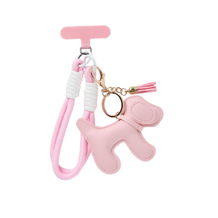 Pink Dog Key Chain, , hi-res