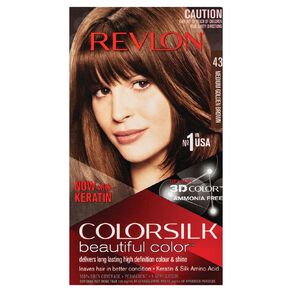 revlon colorsilk hair colour medium golden brown 43 1 each