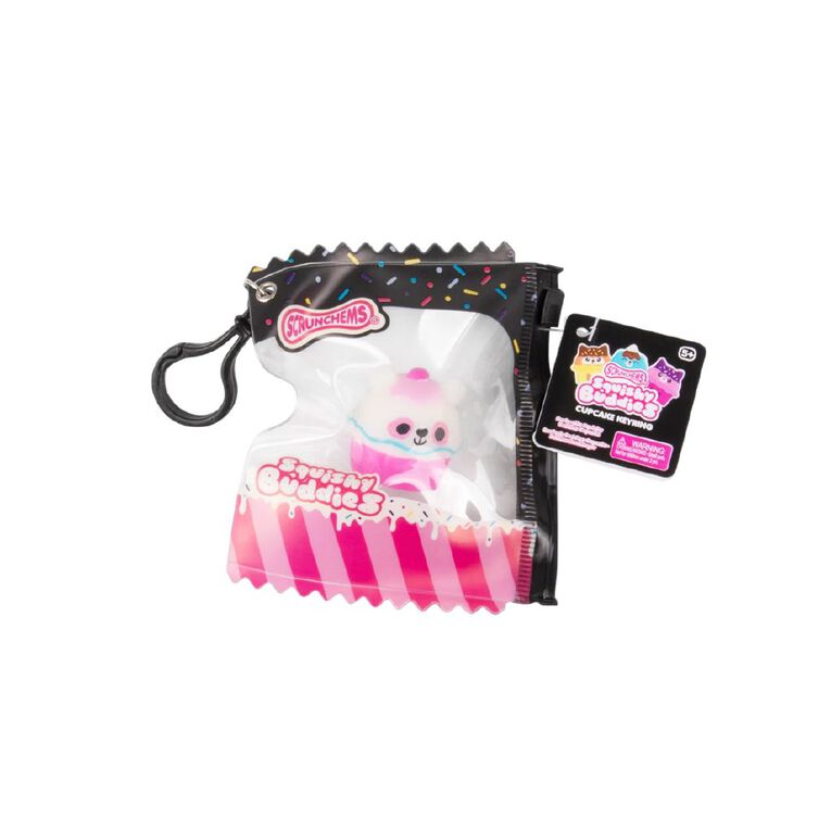 Scrunchems Scrunchems Cupcake Keyring Assorted, , hi-res