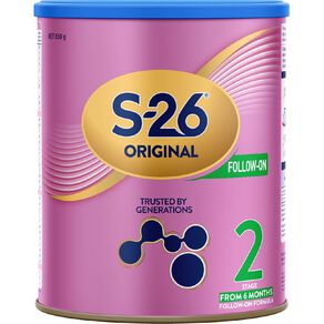 S26 Original Stage 2 Follow On Formula From 6 Months 850g