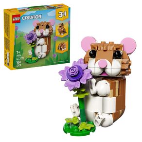 LEGO CREATOR Cute Hamster with A Flower 31376