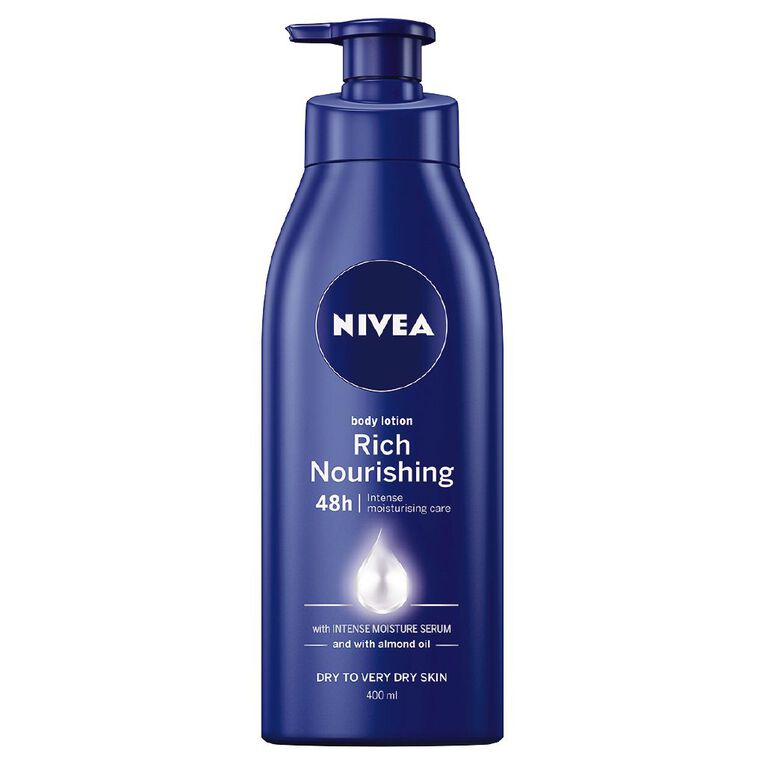 Nivea Rich Nourishing Body Lotion Navy 400ml, , hi-res