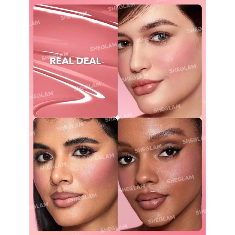 Sheglam Color Bloom Liquid Blush Real Deal 5.2ml, , hi-res