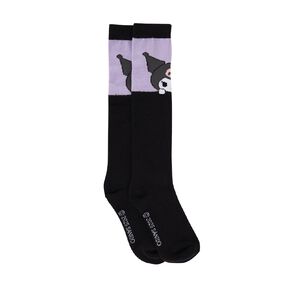 Kuromi Girls' Knee High Socks 1 Pair