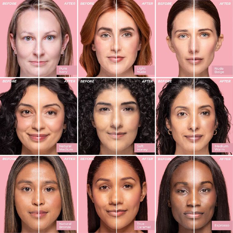 MCoBeauty Miracle Flawless Skin Foundation Nude Beige, , hi-res