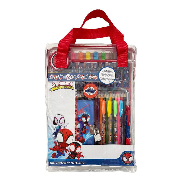 Spider-Man Art Activity Tote Bag 48 Pieces, , hi-res