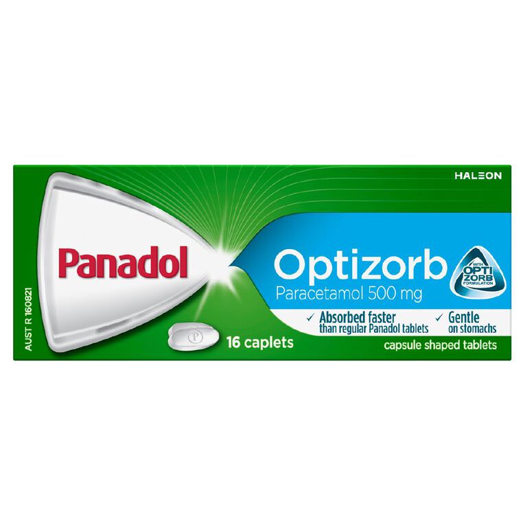 Panadol Optizorb 16 Caplets, , hi-res