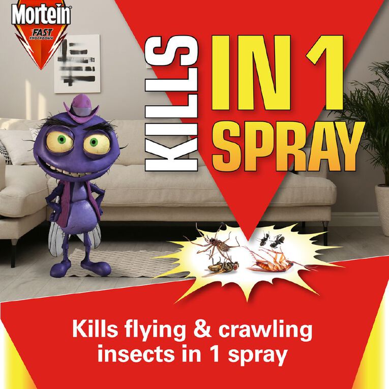 Mortein Aerosol Fast Knockdown 300g, , hi-res