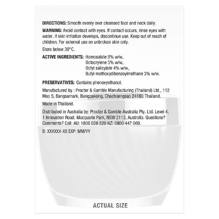 Olay Regenerist SPF30 Whip Moisturiser Cream Red/White 50g, , hi-res