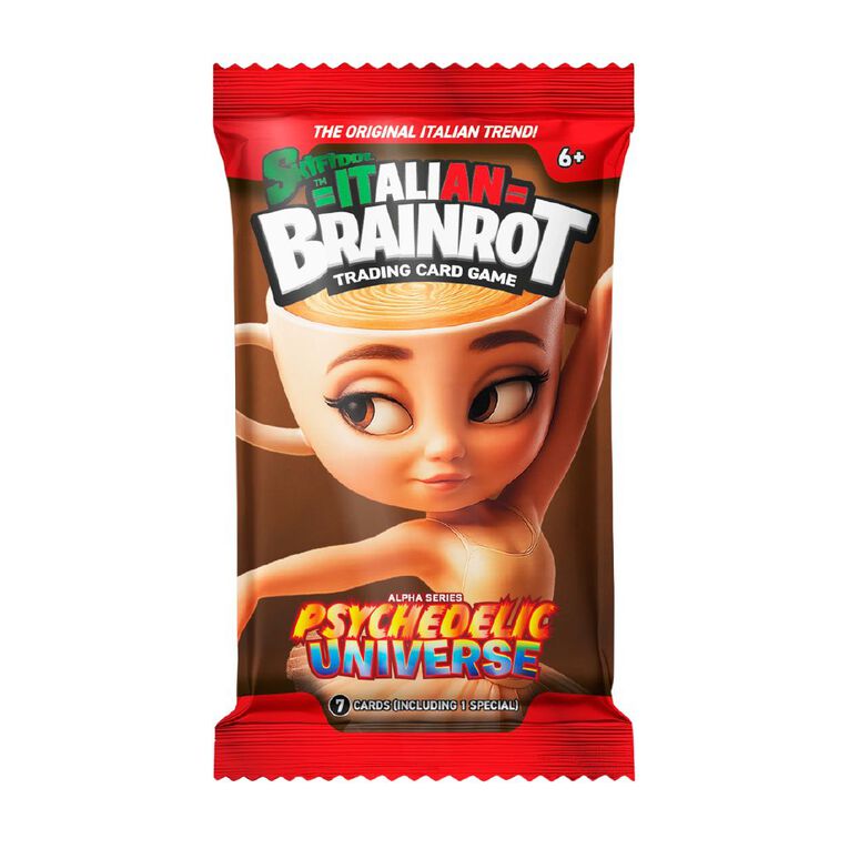 Skifidol Italian Brainrot Trading Card Game Alpha Series Assorted, , hi-res