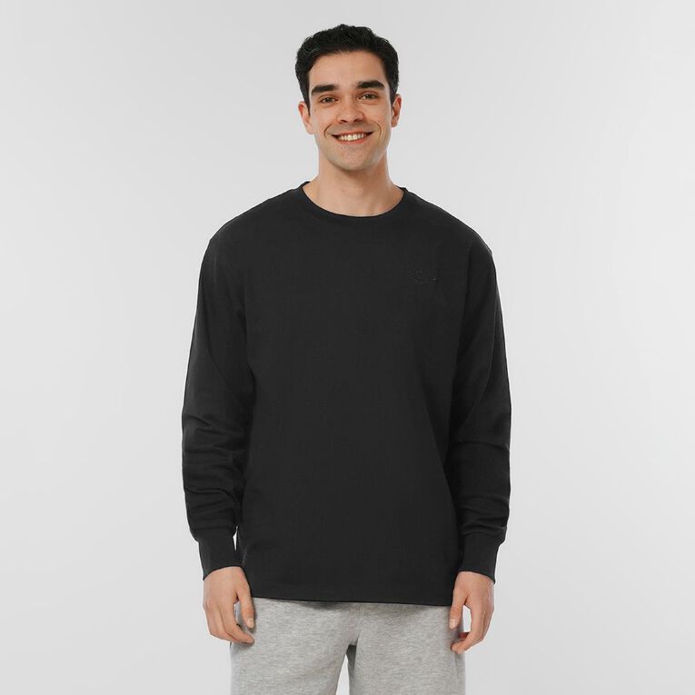 Garage Men's Heavyweight Boxy Tee, Black, hi-res