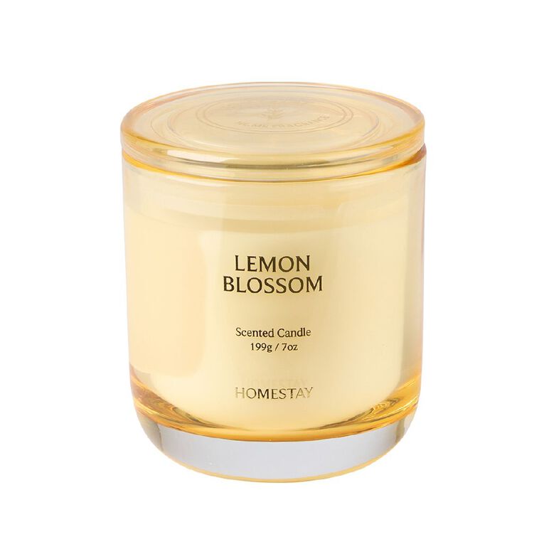 Living & Co Homestay Lemon Blossom Candle 7oz, , hi-res