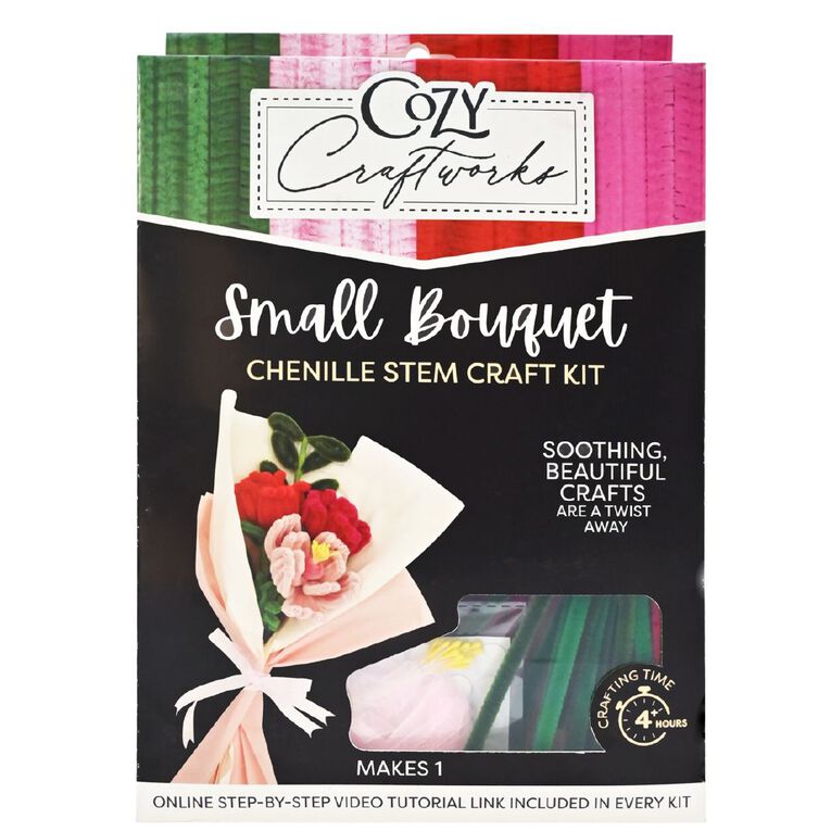 Uniti Adults Chenille Stem Mini Rose Bouque, , hi-res