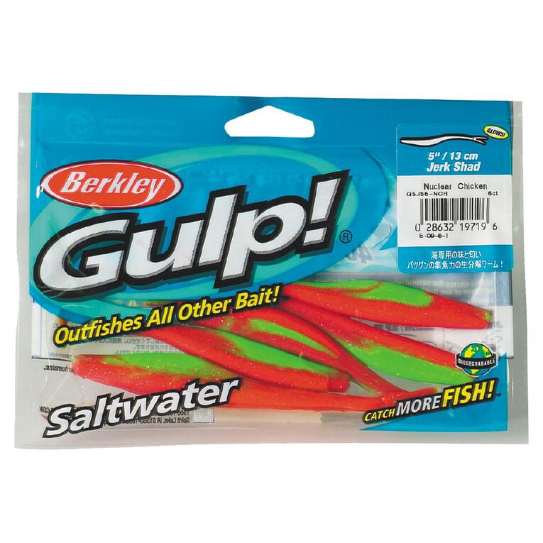 Berkley Gulp! Soft Bait Nuclear Chicken 5 Inch, , hi-res