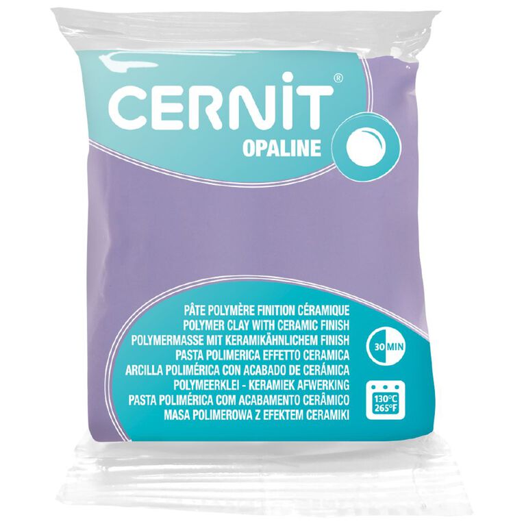 Cernit Polymer Clay Opaline 56g Lilac, , hi-res