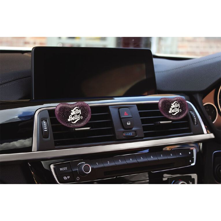 Jelly Belly Jewel Duo Vent Mount Car Air Freshener Island Punch Scent