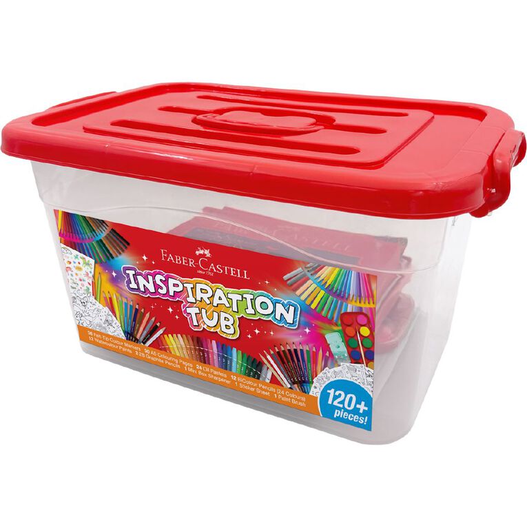 Faber-Castell Inspiration Pencil Tub 120 Pieces, , hi-res
