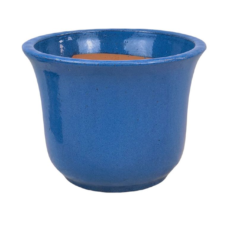 Northcote Pottery Greenwich Tulip Planter Falling 33x35cm Blue, , hi-res