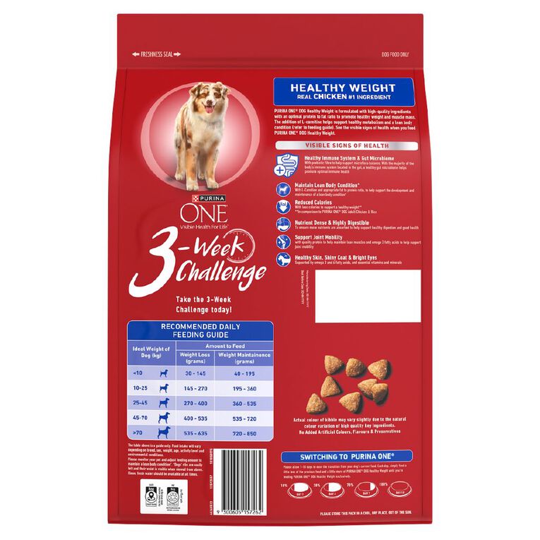 Purina Adult Healthy Weight Dry Dog Food 2.5kg 2.5kg, , hi-res