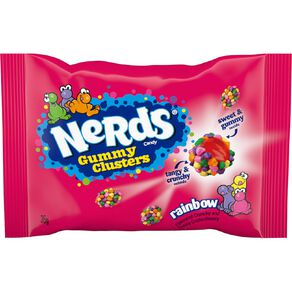 nerds rainbow gummy clusters 35 g