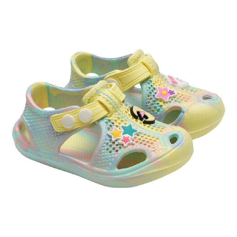 Young Original Junior Kids' Messy Kindy Shoes, Yellow, hi-res