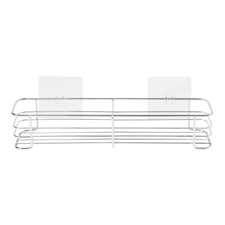 Living & Co Shower Caddy Single Silver, , hi-res