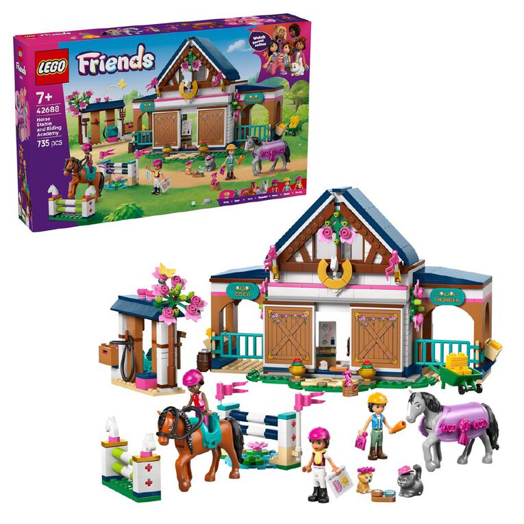 LEGO Friends Horse Stable and Riding Academy 42688, , hi-res