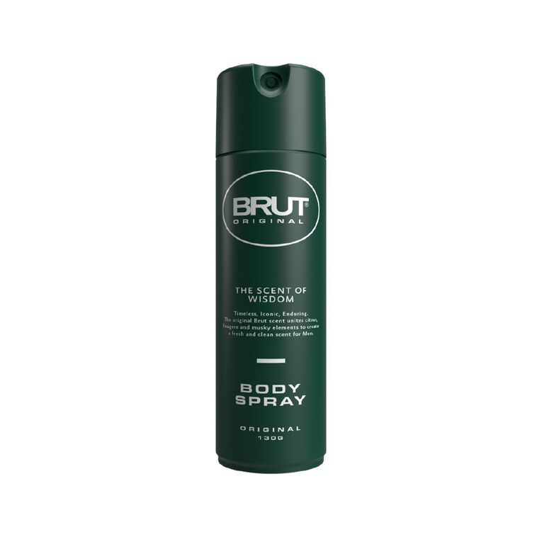 Brut Deodorant Body Spray Original 130g, , hi-res