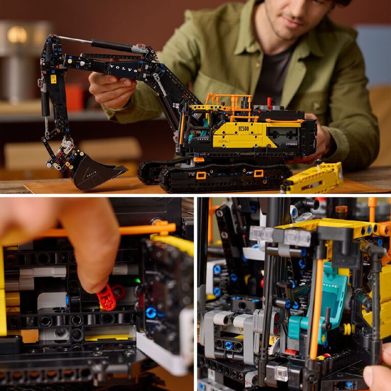 LEGO Technic Volvo EC500 Hybrid Excavator 42215, , hi-res