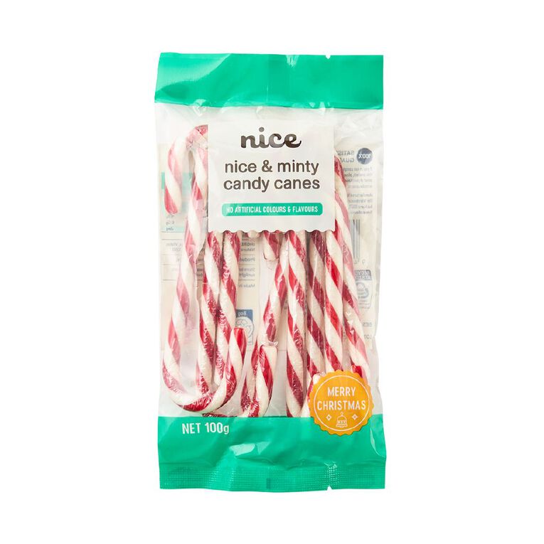 Nice Mint Candy Cane 100g, , hi-res