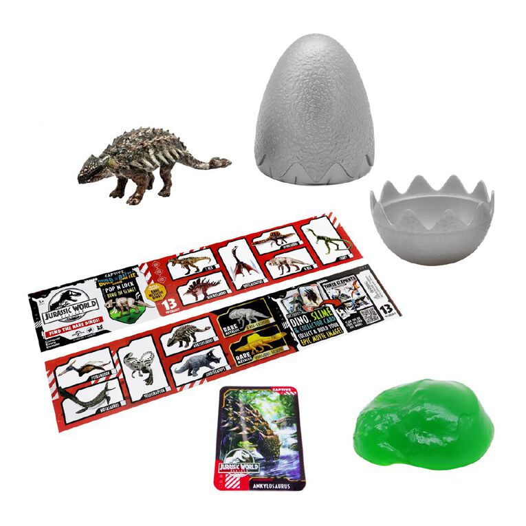 Jurassic World Rebirth Captivz Slime Egg 1 Piece, , hi-res