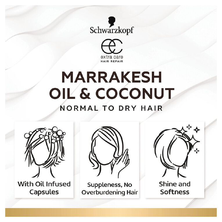 Schwarzkopf Extra Care Marrakesh & Coconut Replenishing Oil Serum 100ml, , hi-res