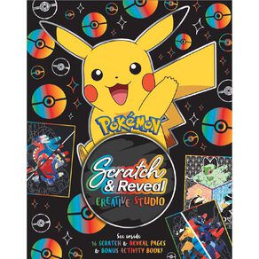 Pokemon Scratch Art Creation Gift Kit