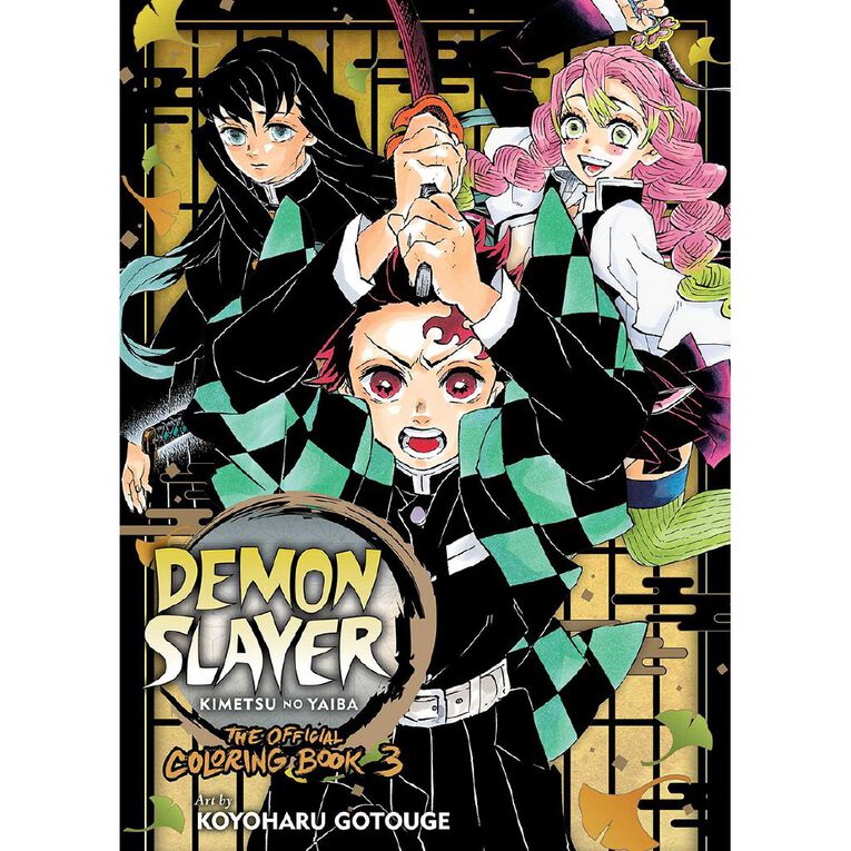 Demon Slayer Official Coloring Book #3, , hi-res