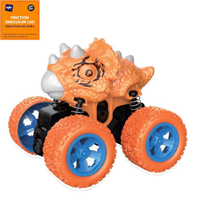 Play Studio Friction Dinosaur Car Assorted, , hi-res