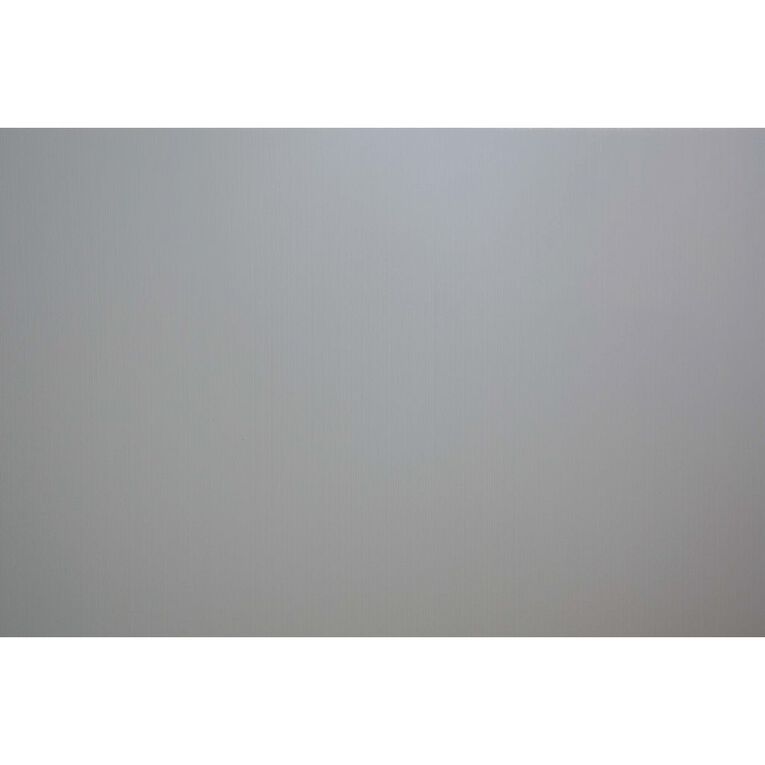 Plasti-Flute Sheet 600mm x 900mm Silver, , hi-res