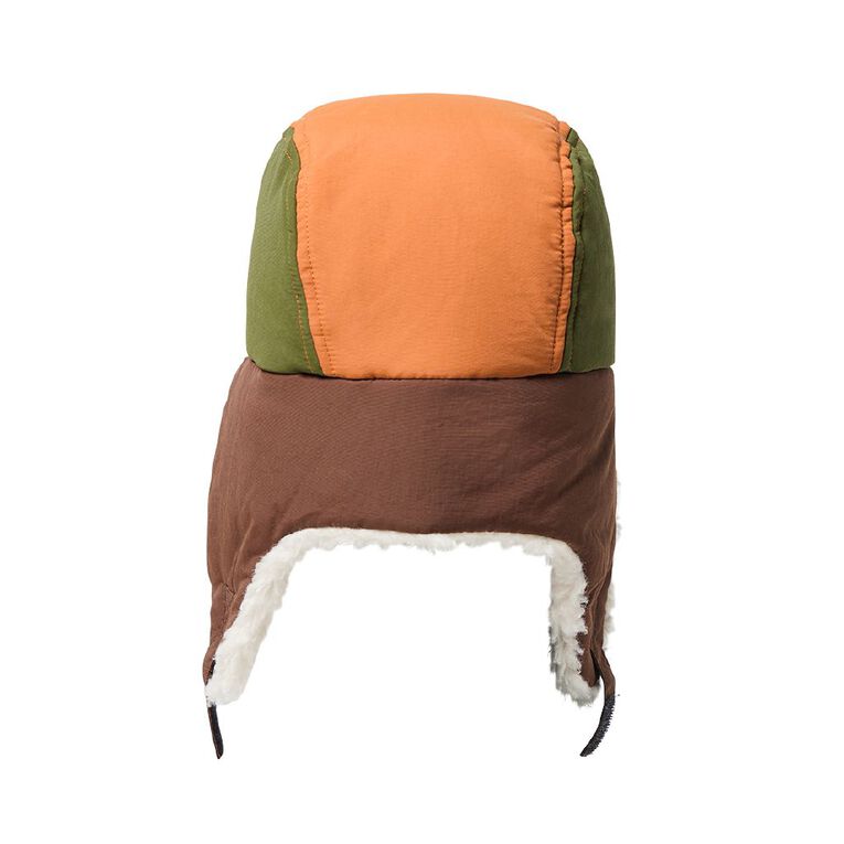 Young Original Kids' Trapper Hat, Brown Mid, hi-res
