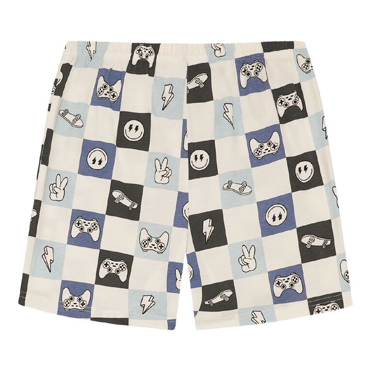H&H Boys' Sleep Shorts, Blue Light, hi-res