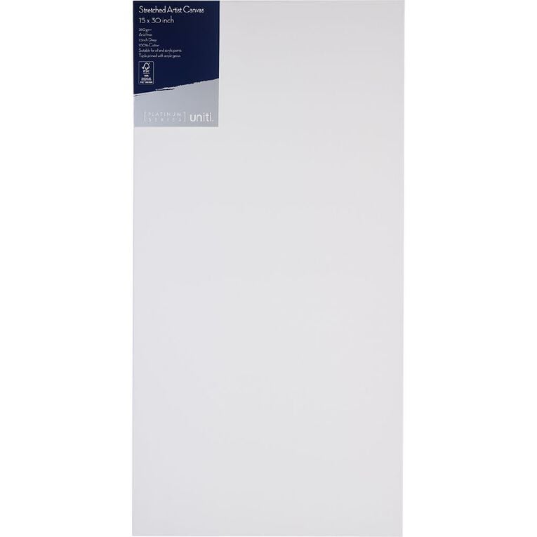 Uniti Plat Canvas 15 Inch x 30 Inch 380gsm, , hi-res