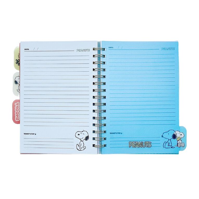 Peanuts A5 Spiral Notebook, , hi-res