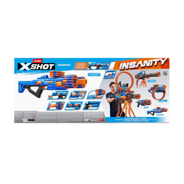 Zuru X-Shot Insanity Berzerko, , hi-res