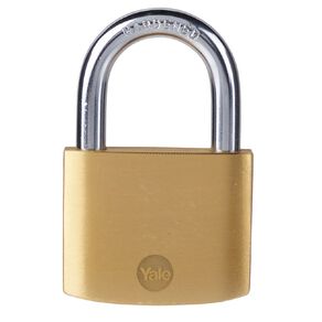 Yale Brass Padlock 50mm