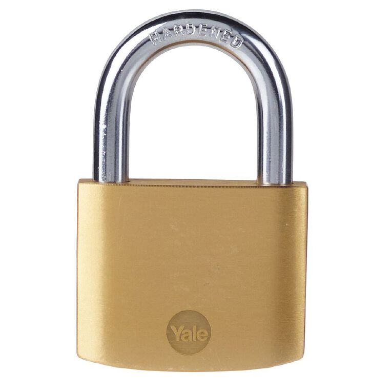 Yale Brass Padlock 50mm, , hi-res