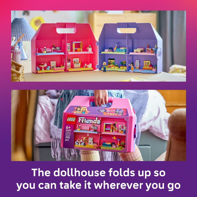 LEGO Friends Creative Dollhouse Suitcase 42697, , hi-res