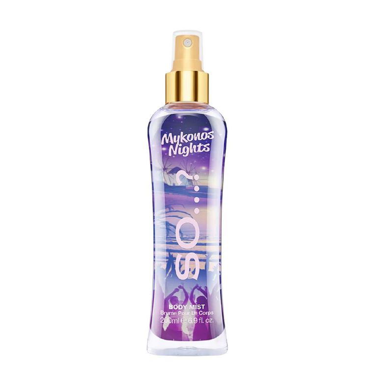 So...? Escapes Mykonos Night Body Mist, , hi-res