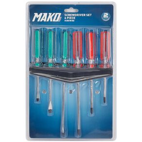 Mako Precision Screwdriver Set 6pc