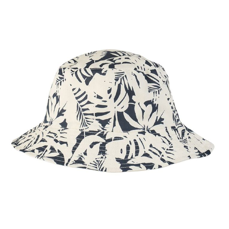 H&H Men's Printed Bucket Hat, Blue Dark, hi-res
