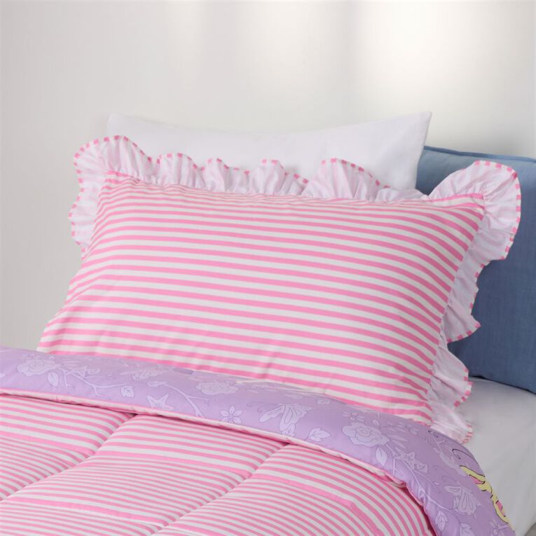 Disney Princess Comforter Set 2 Piece Multi-Coloured King Single, , hi-res